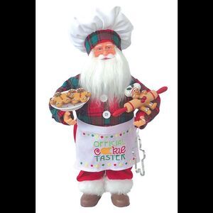 Santa's Workshop 15" Cookie Tasting Claus